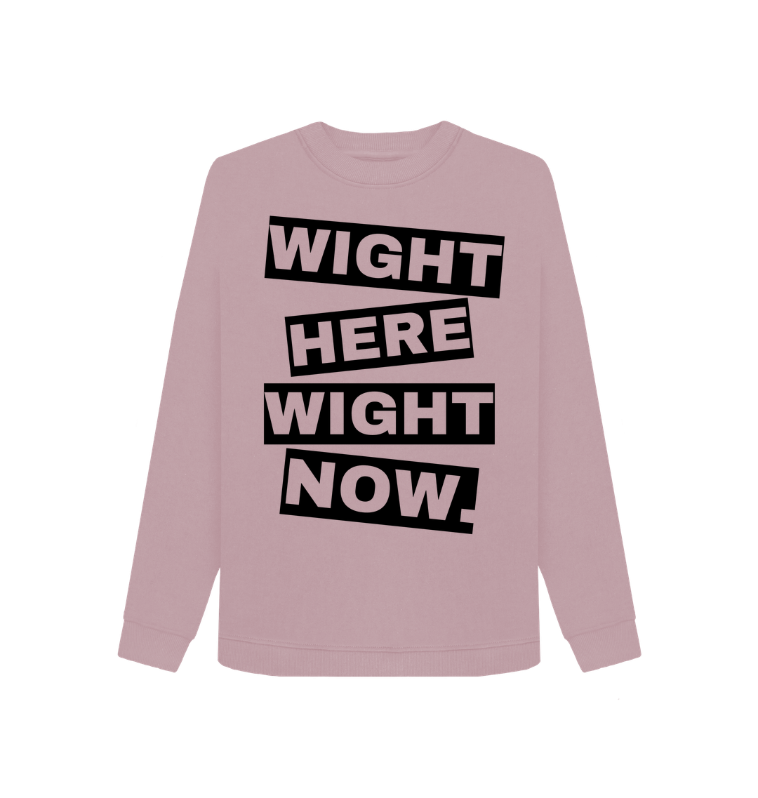 Mauve Printed Sweater