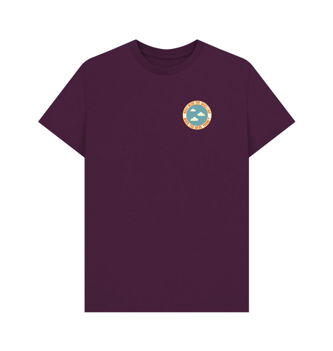 Purple Printed T-shirt