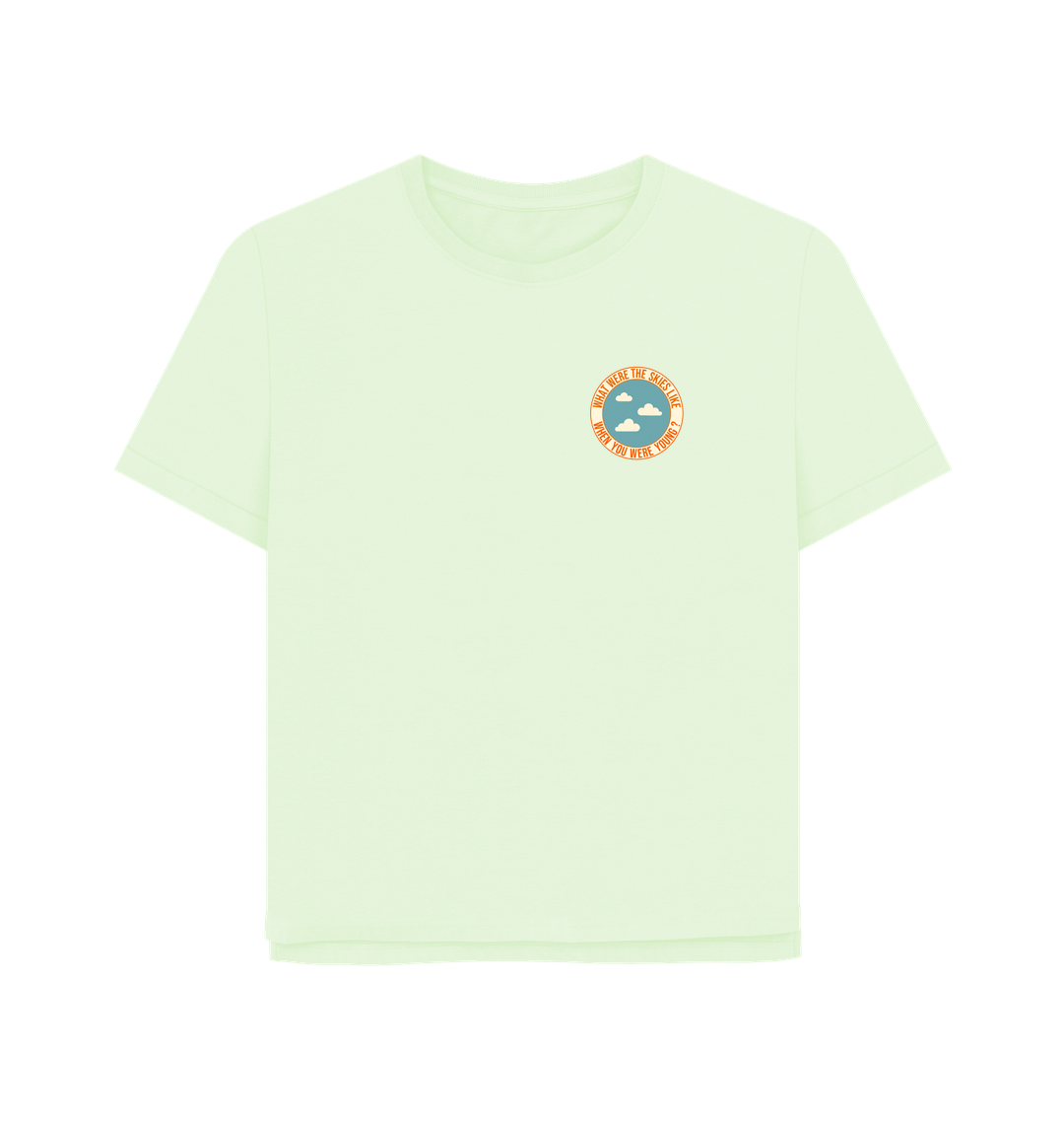 Pastel Green Printed T-shirt