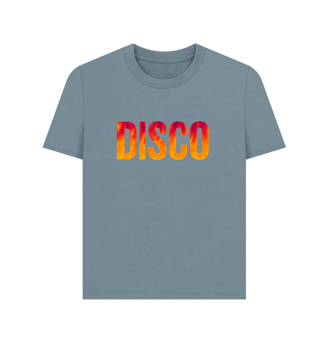 Stone Blue Printed T-shirt
