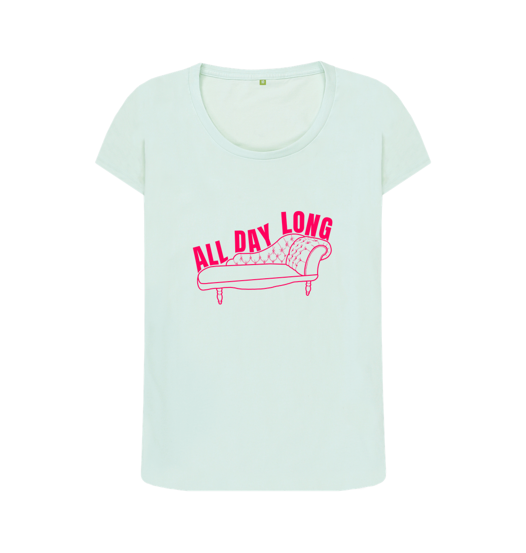 Baby Blue Printed T-shirt