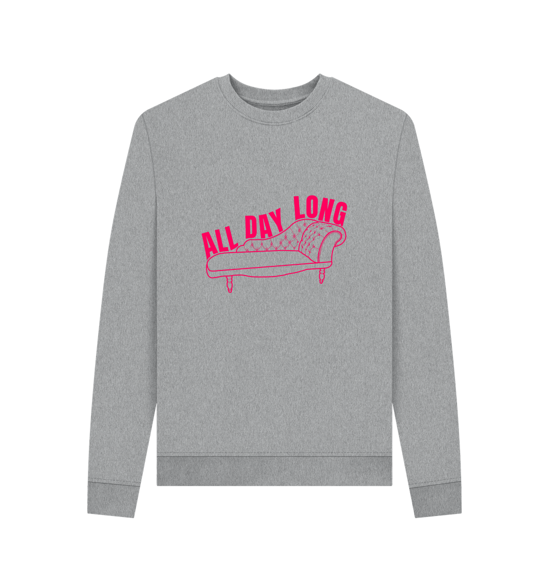 Light Heather Printed Sweater