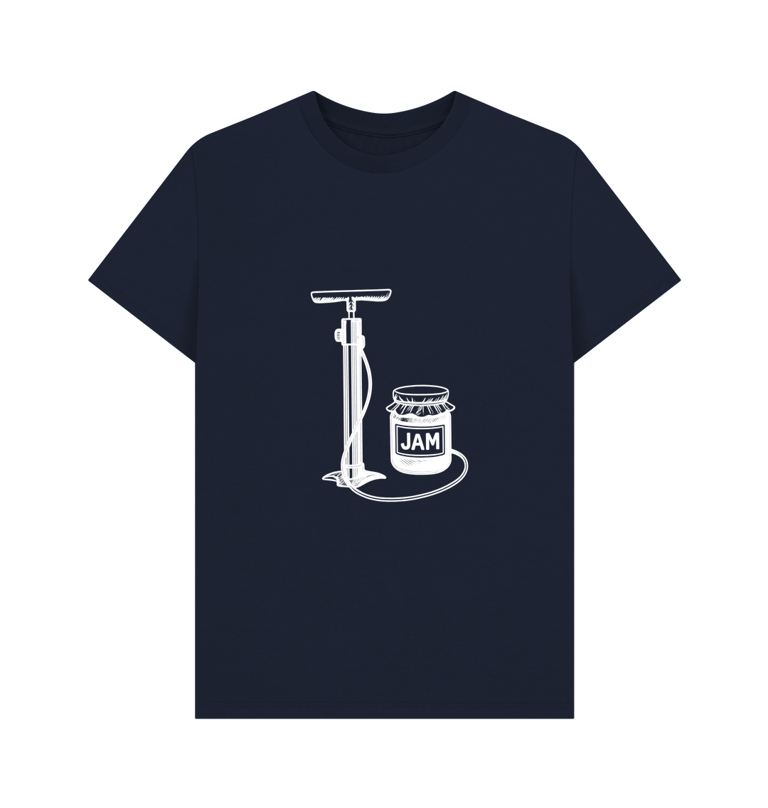 Navy Blue Printed T-shirt