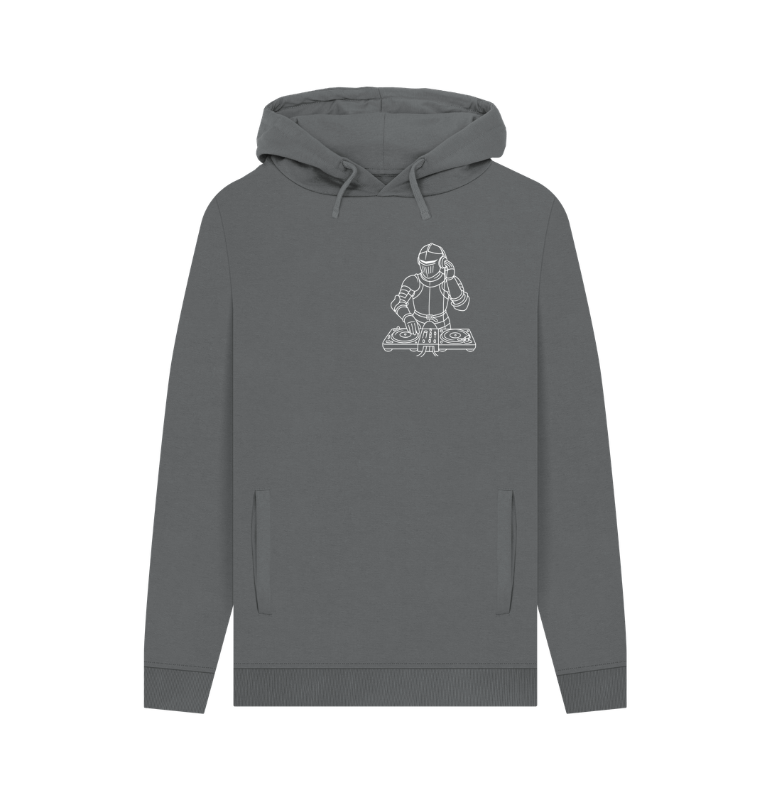 Slate Grey Printed Hoody