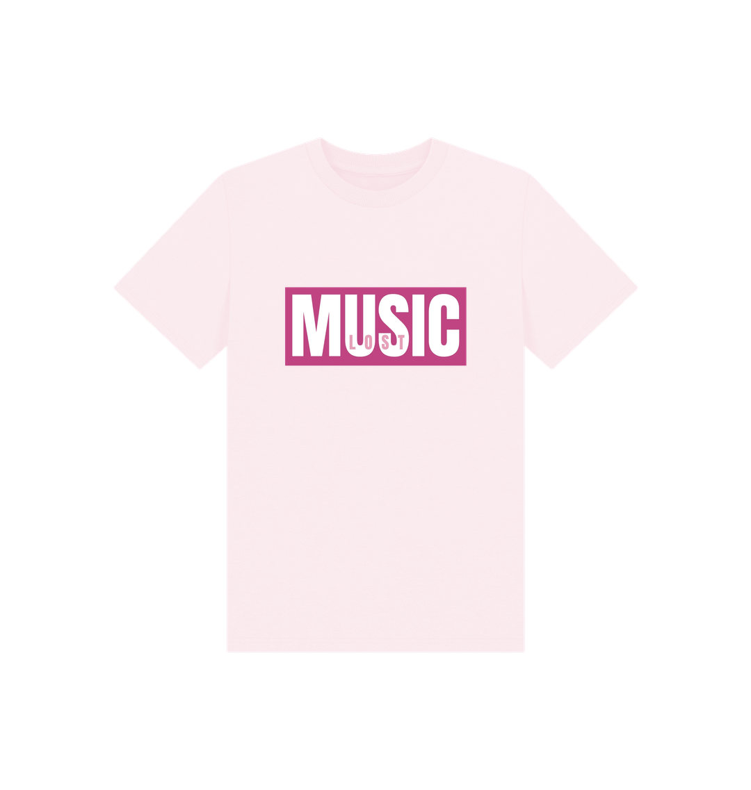 Pink Printed Kids T-Shirt