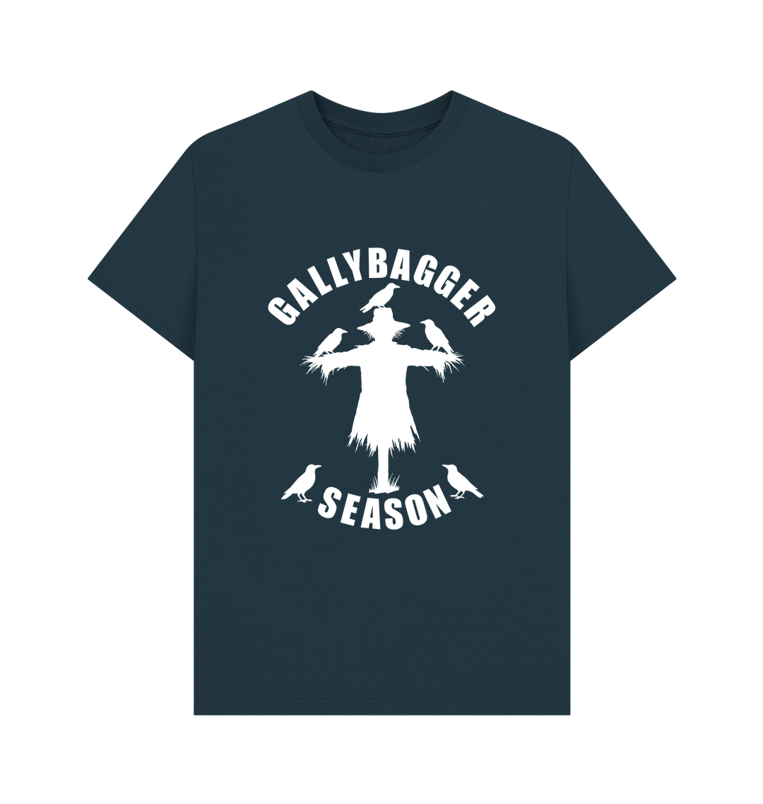Denim Blue Printed T-shirt Front