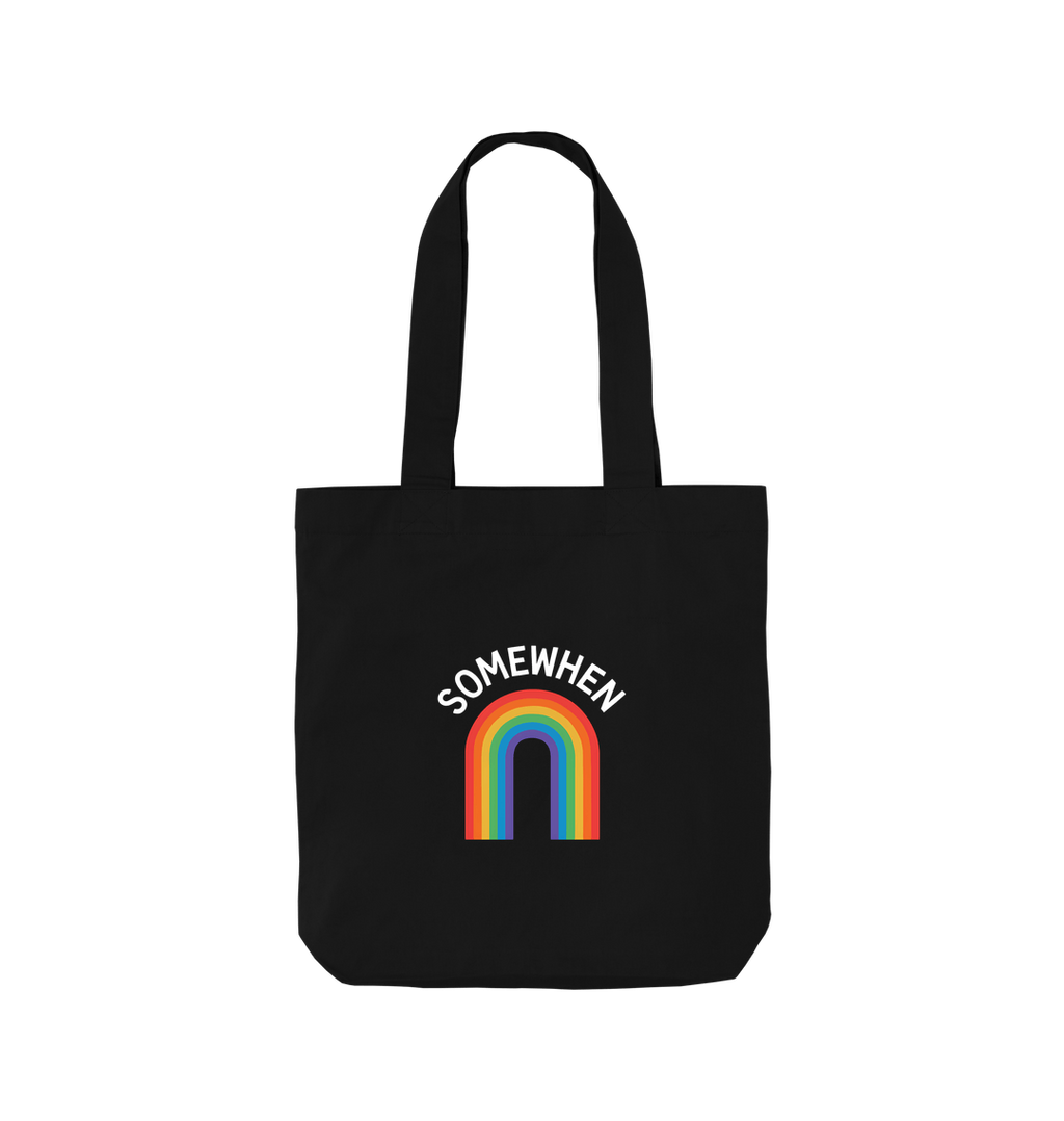 Black Printed Bag