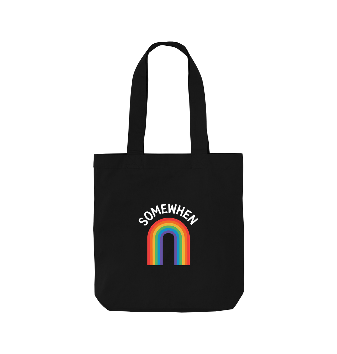 Black Printed Bag