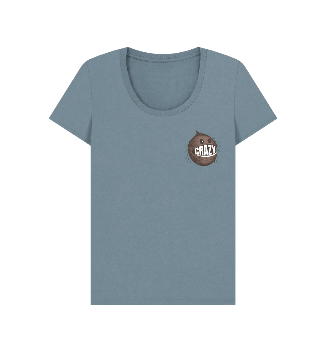 Stone Blue Printed T-shirt