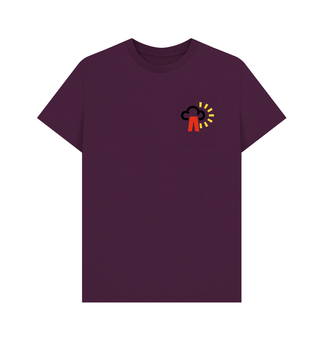 Purple Printed T-shirt