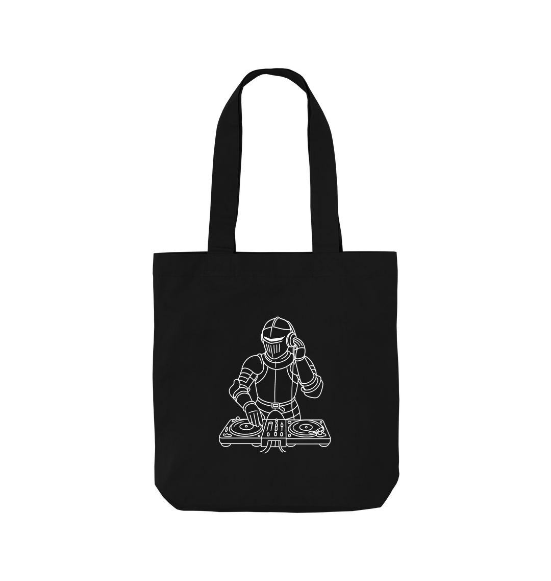 Black Printed Bag