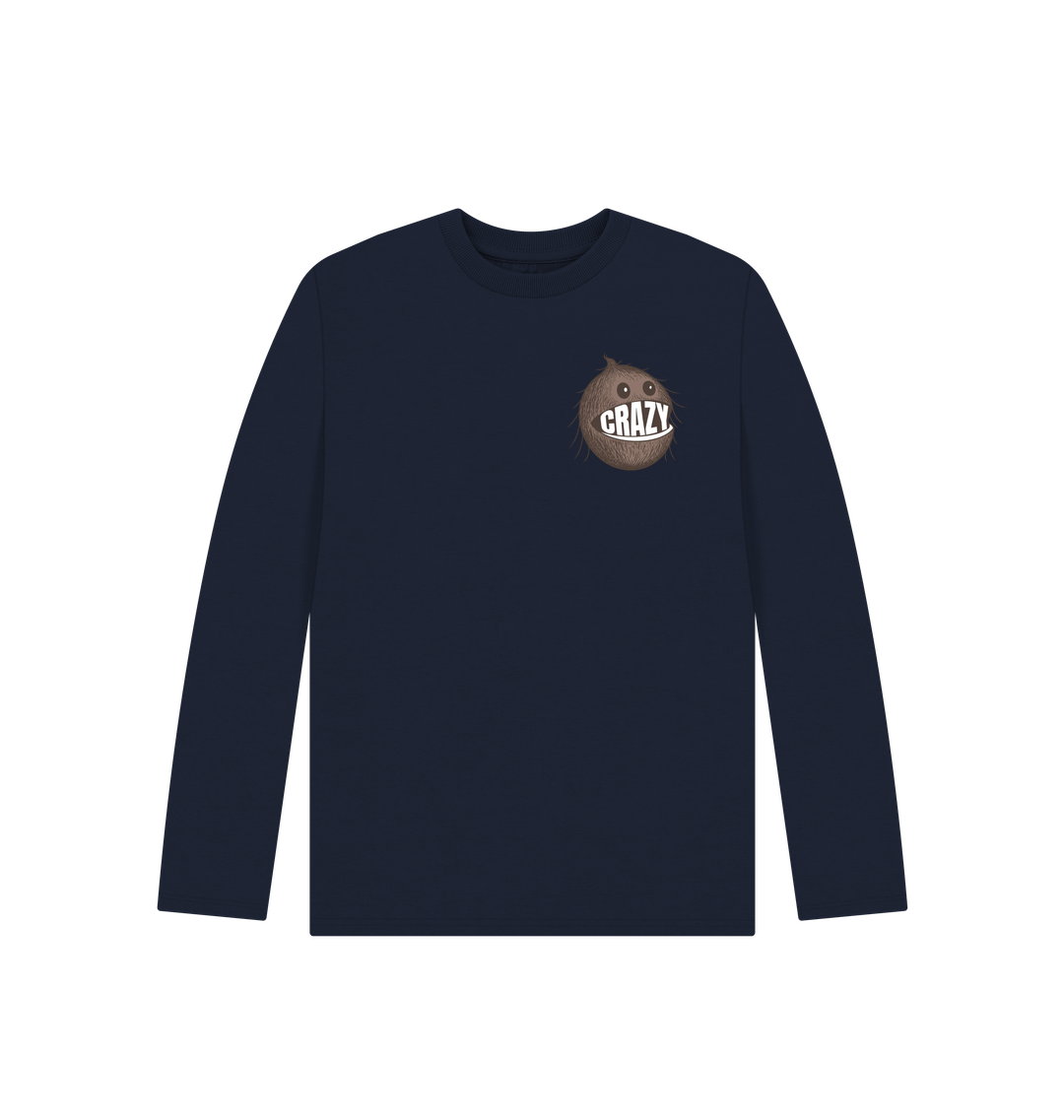 Navy Blue Printed Kids T-Shirt
