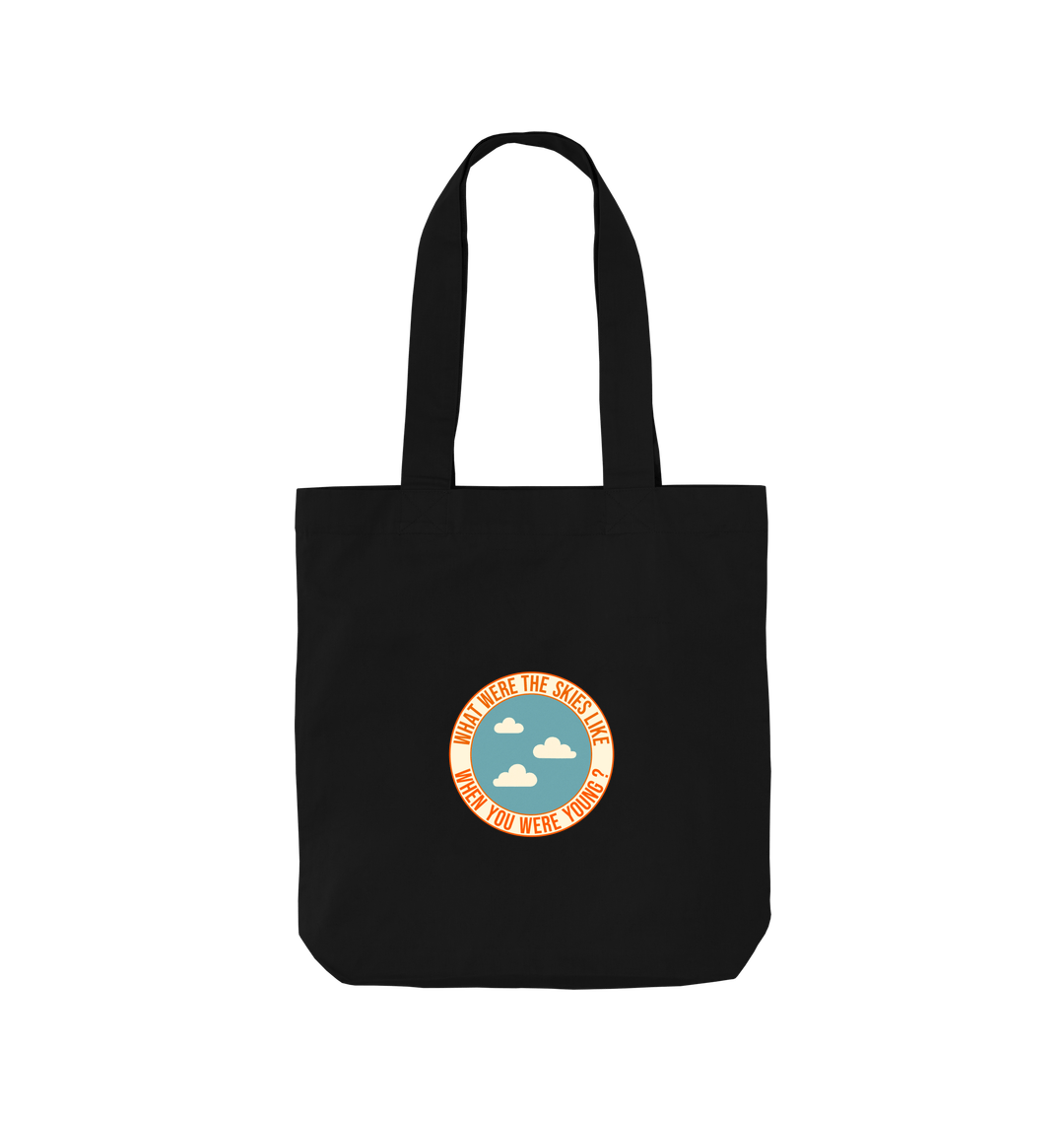 Black Printed Bag