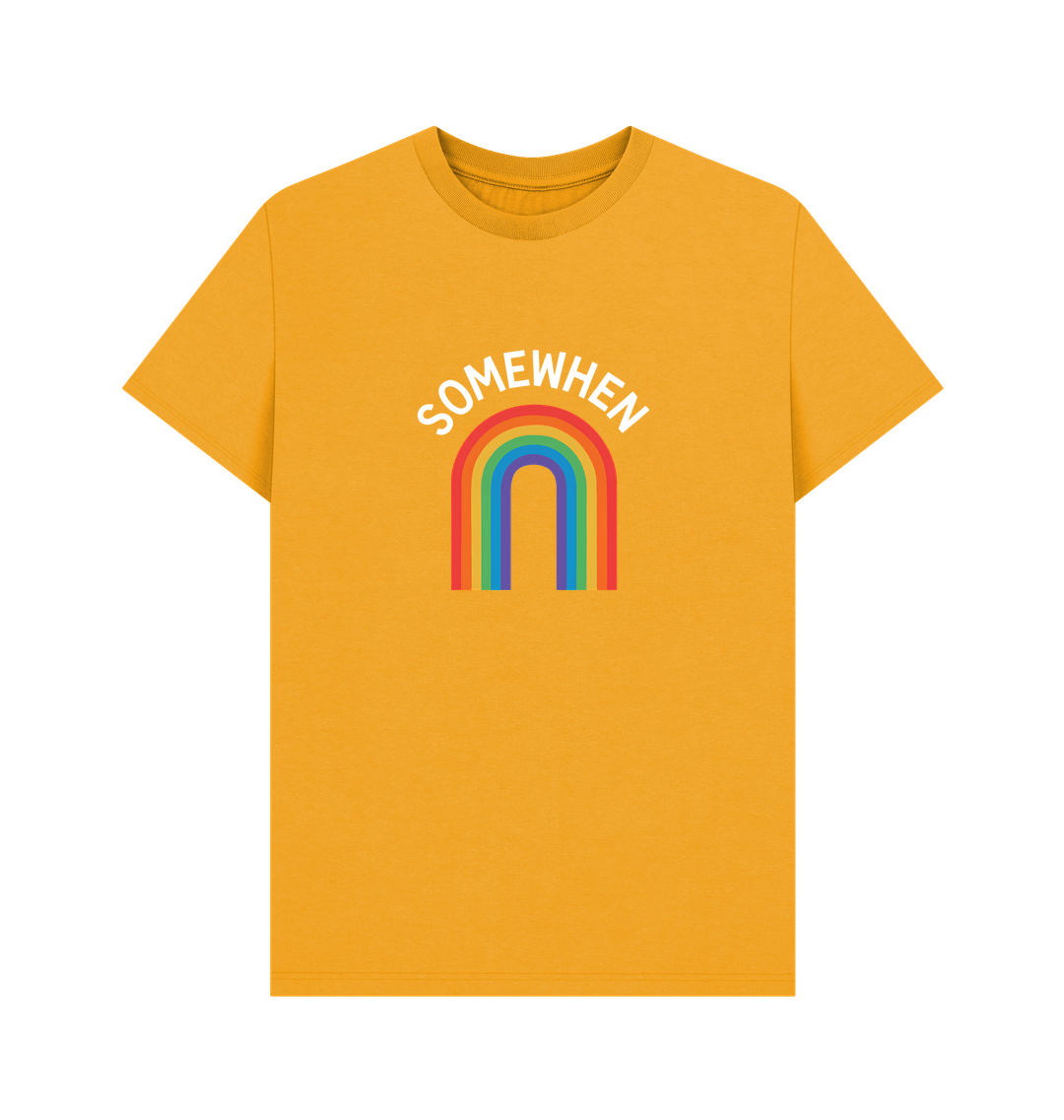 Mustard Printed T-shirt