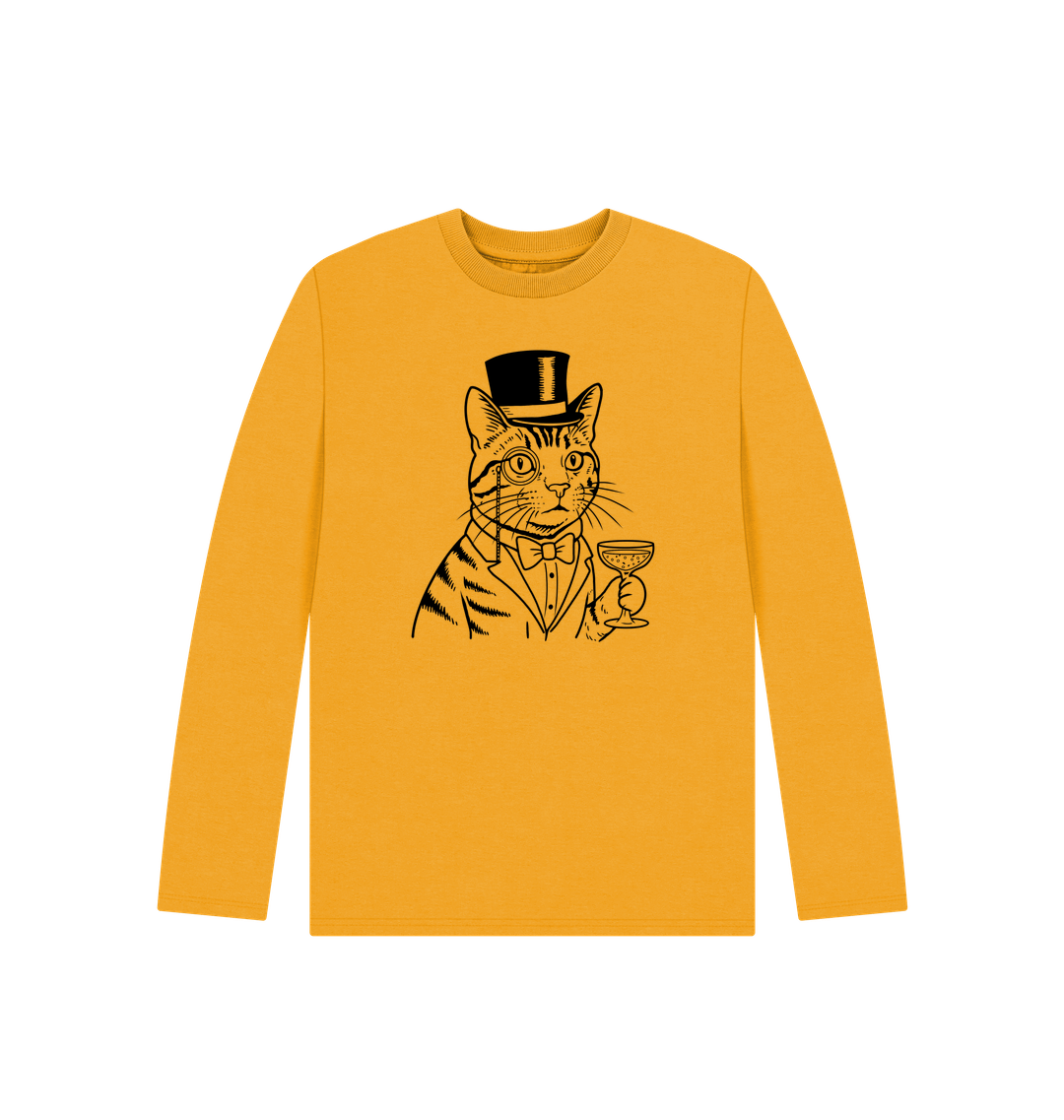 Mustard Printed Kids T-Shirt