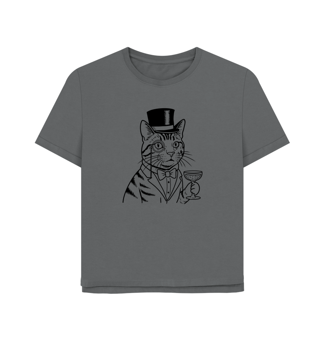 Slate Grey Printed T-shirt