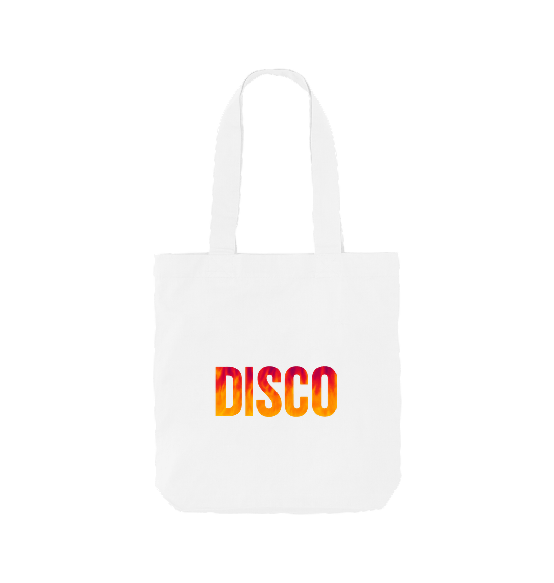 White Printed Bag