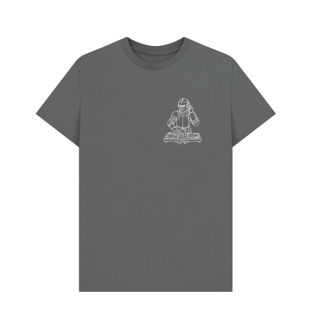 Slate Grey Printed T-shirt