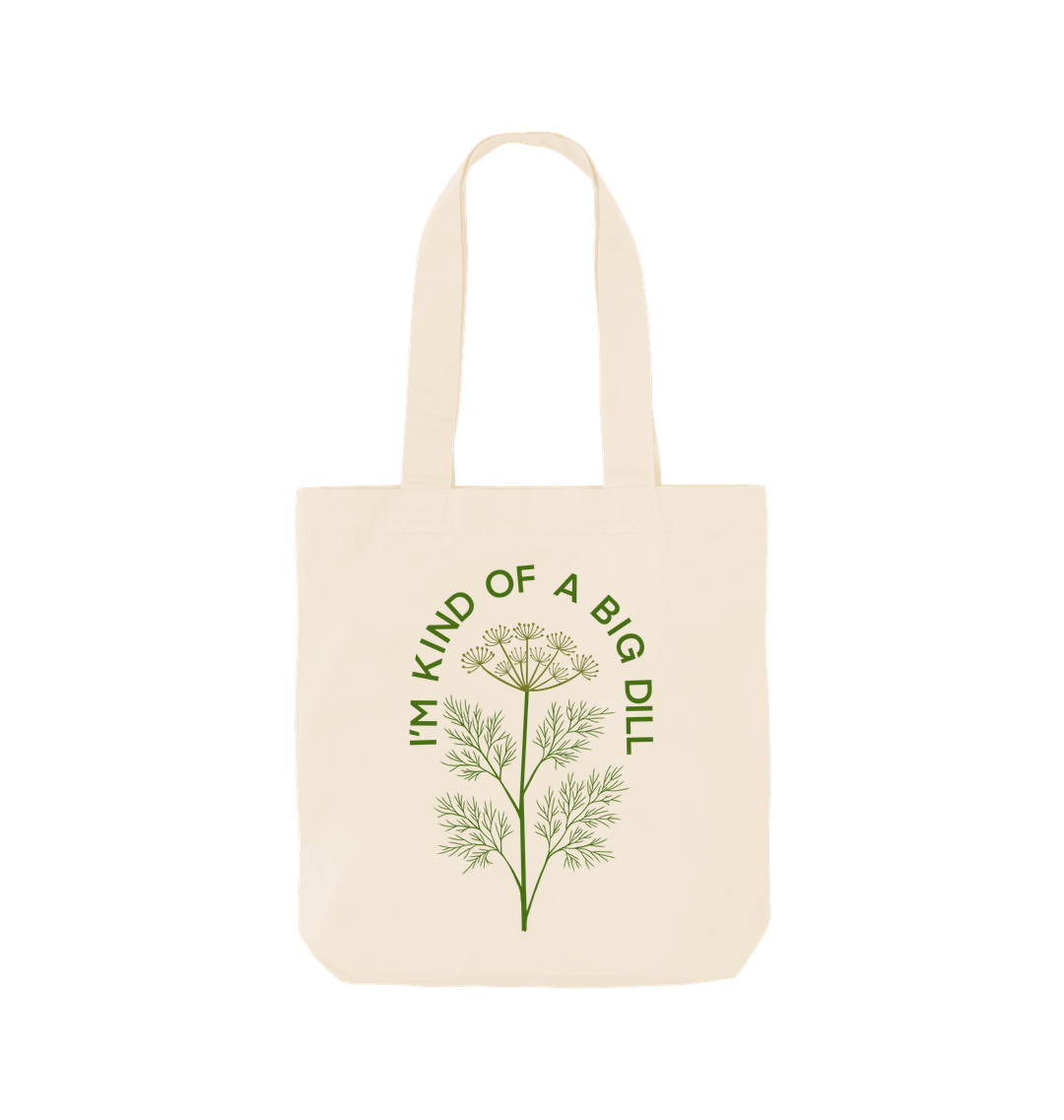 Natural Printed Bag Front