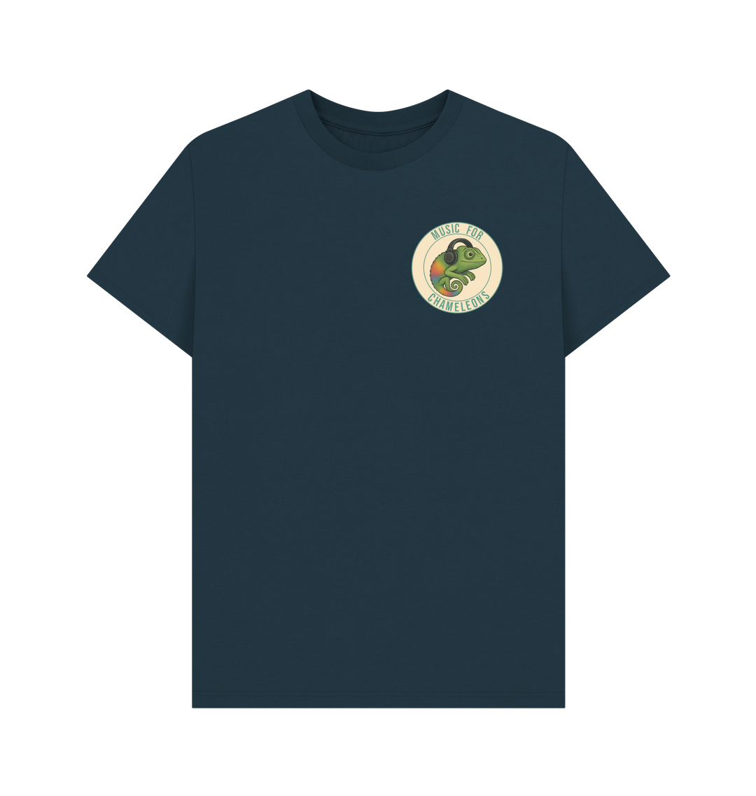 Denim Blue Printed T-shirt