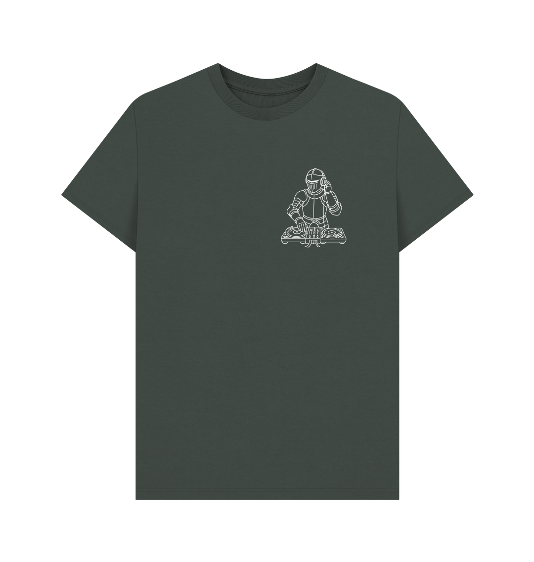 Dark Grey Printed T-shirt