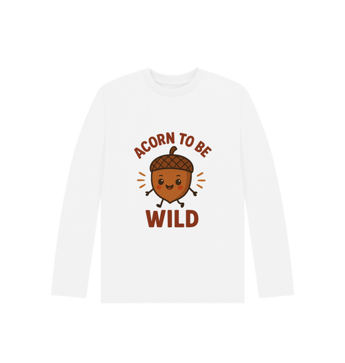 White Printed Kids T-Shirt Front
