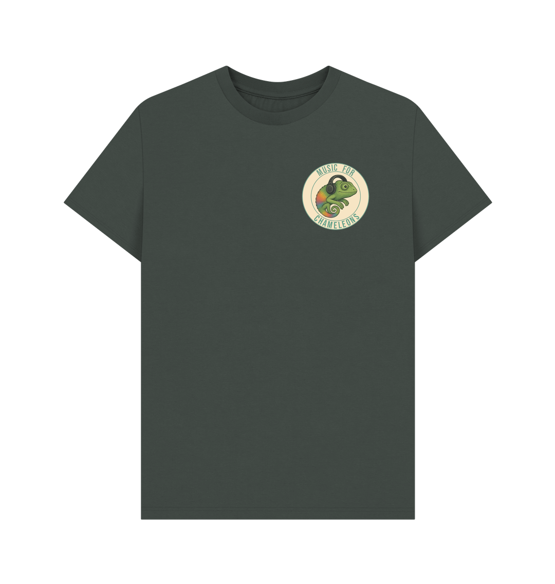 Dark Grey Printed T-shirt