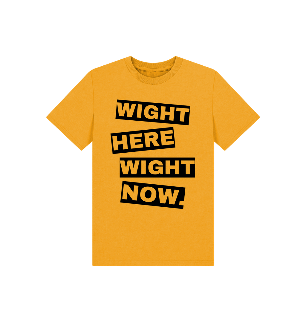 Mustard Printed Kids T-Shirt