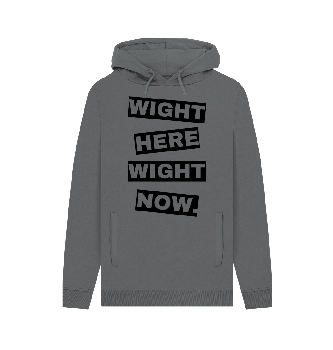 Slate Grey Printed Hoody