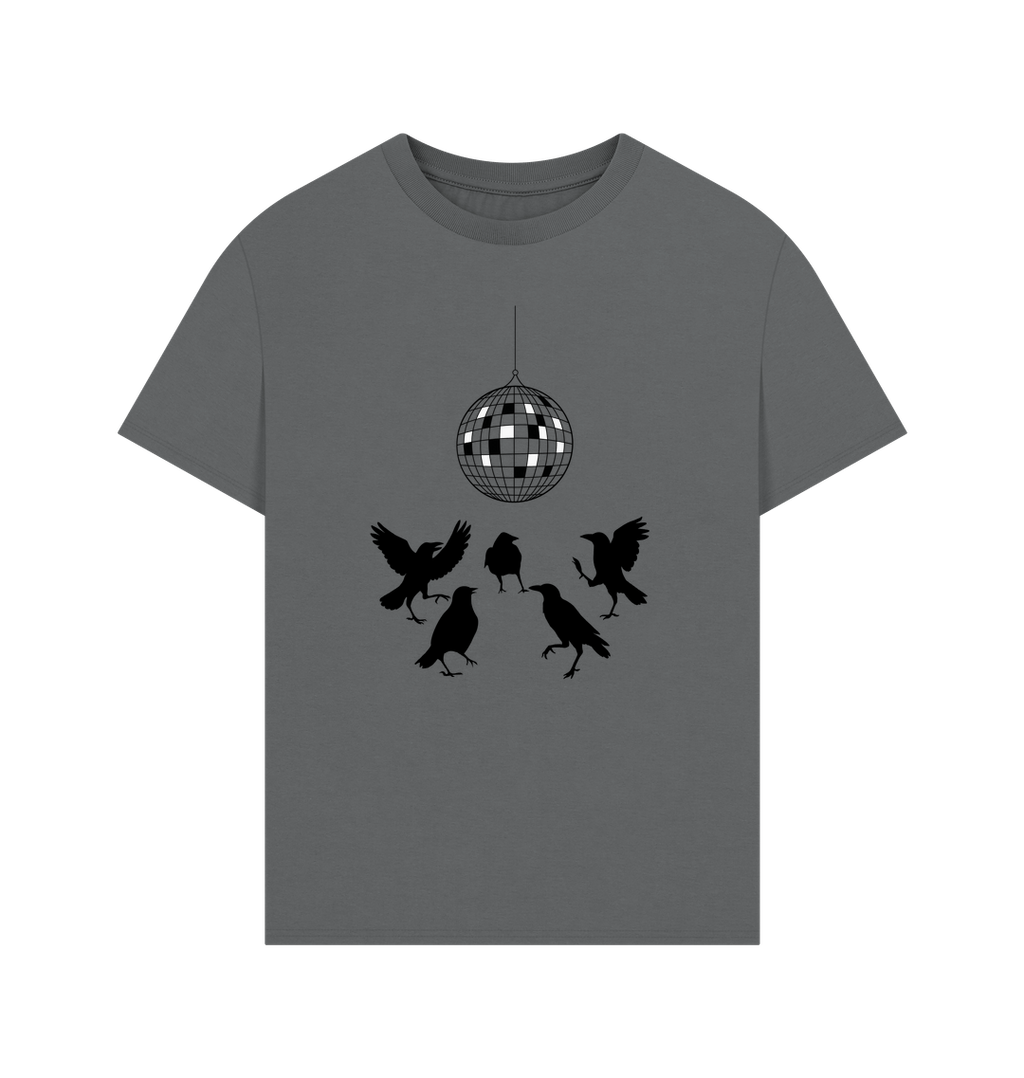 Slate Grey Printed T-shirt