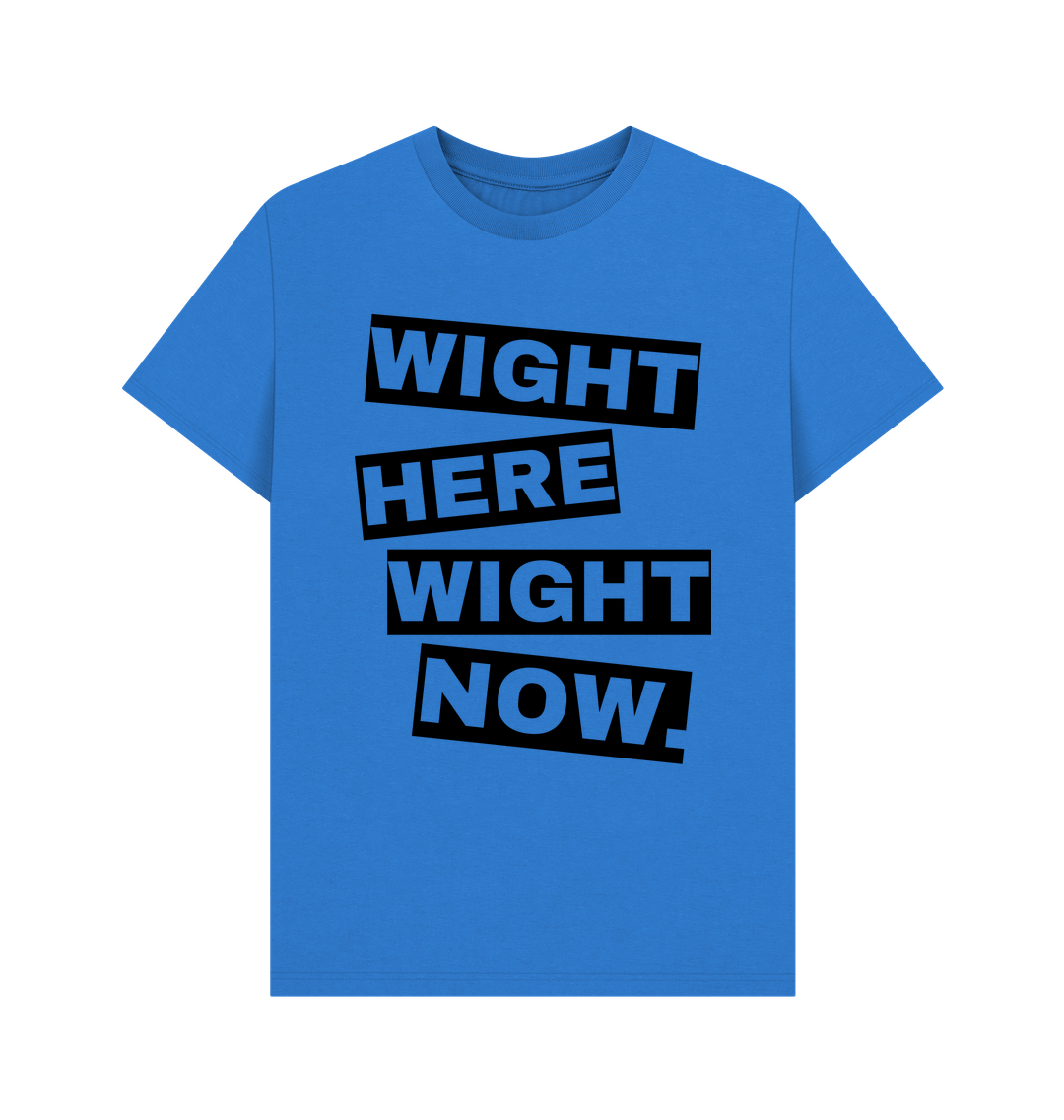 Bright Blue Printed T-shirt