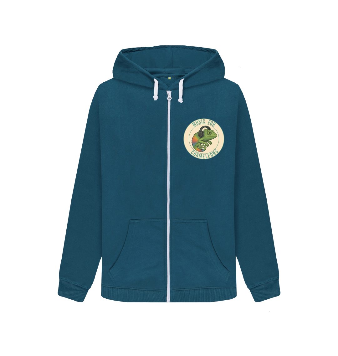 Denim Blue Zip hoody