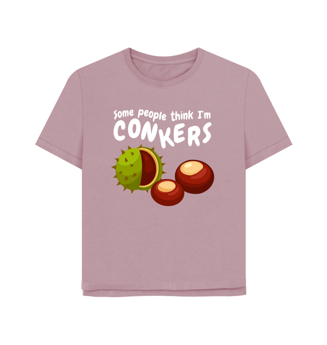 Mauve Printed T-shirt Front