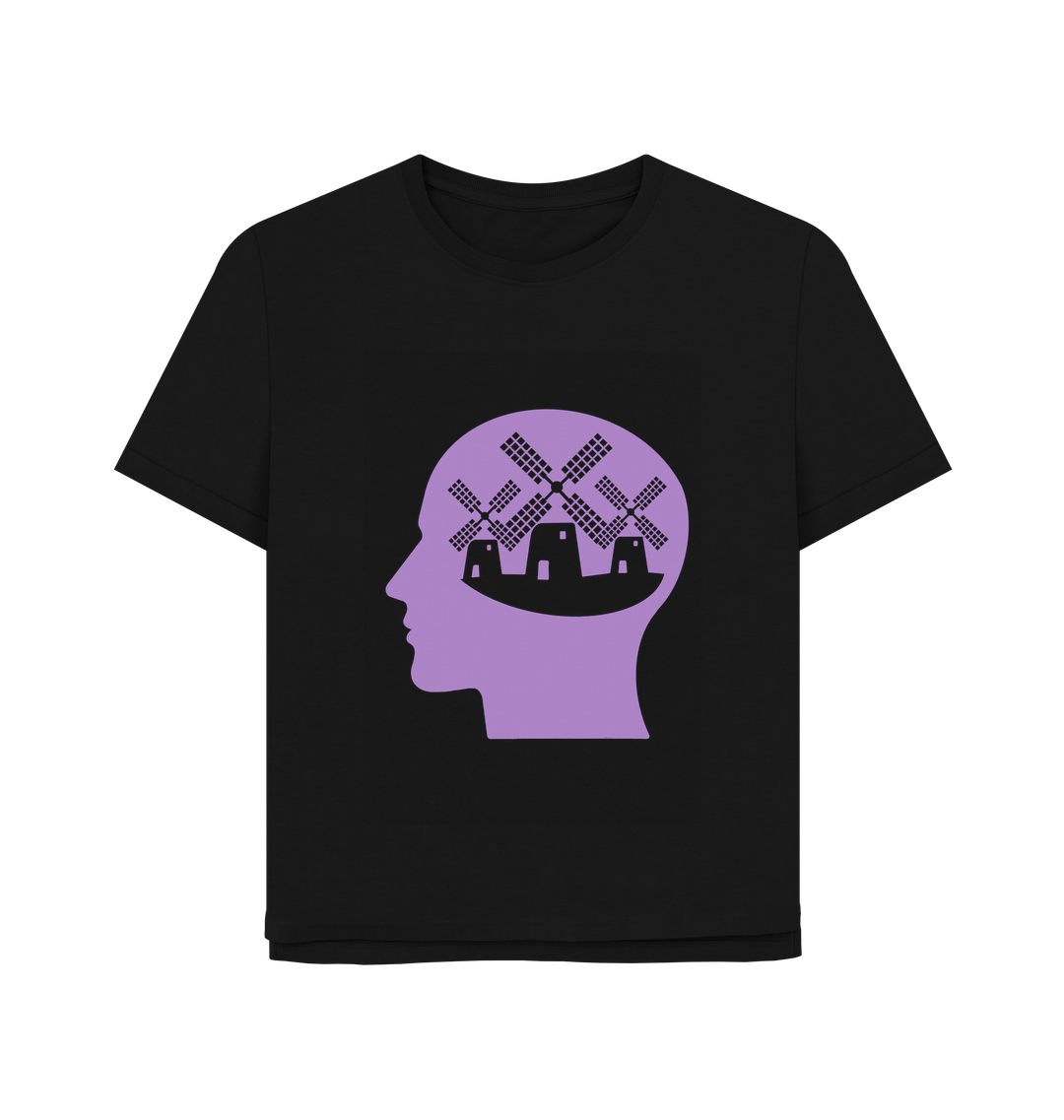 Black Printed T-shirt