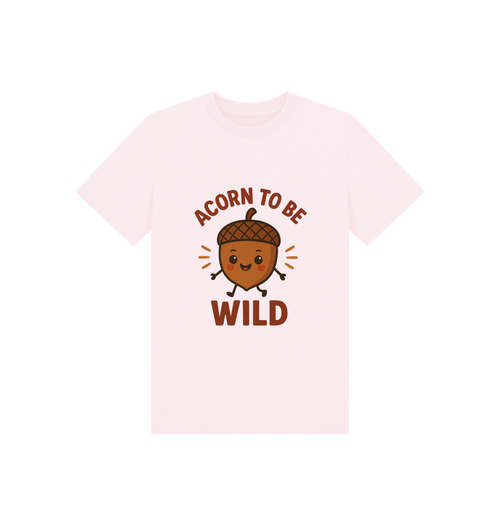 Pink Printed Kids T-Shirt Front