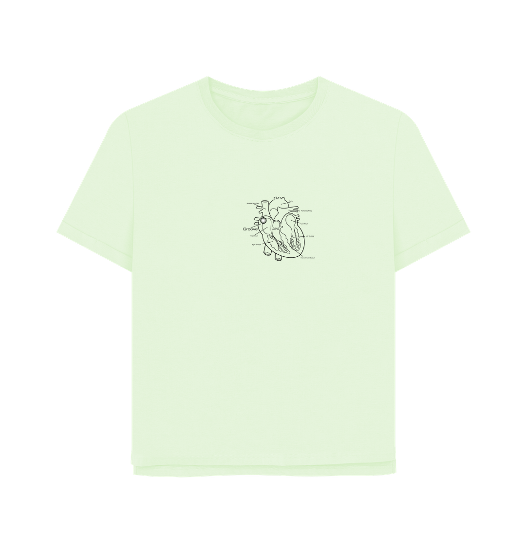 Pastel Green Printed T-shirt