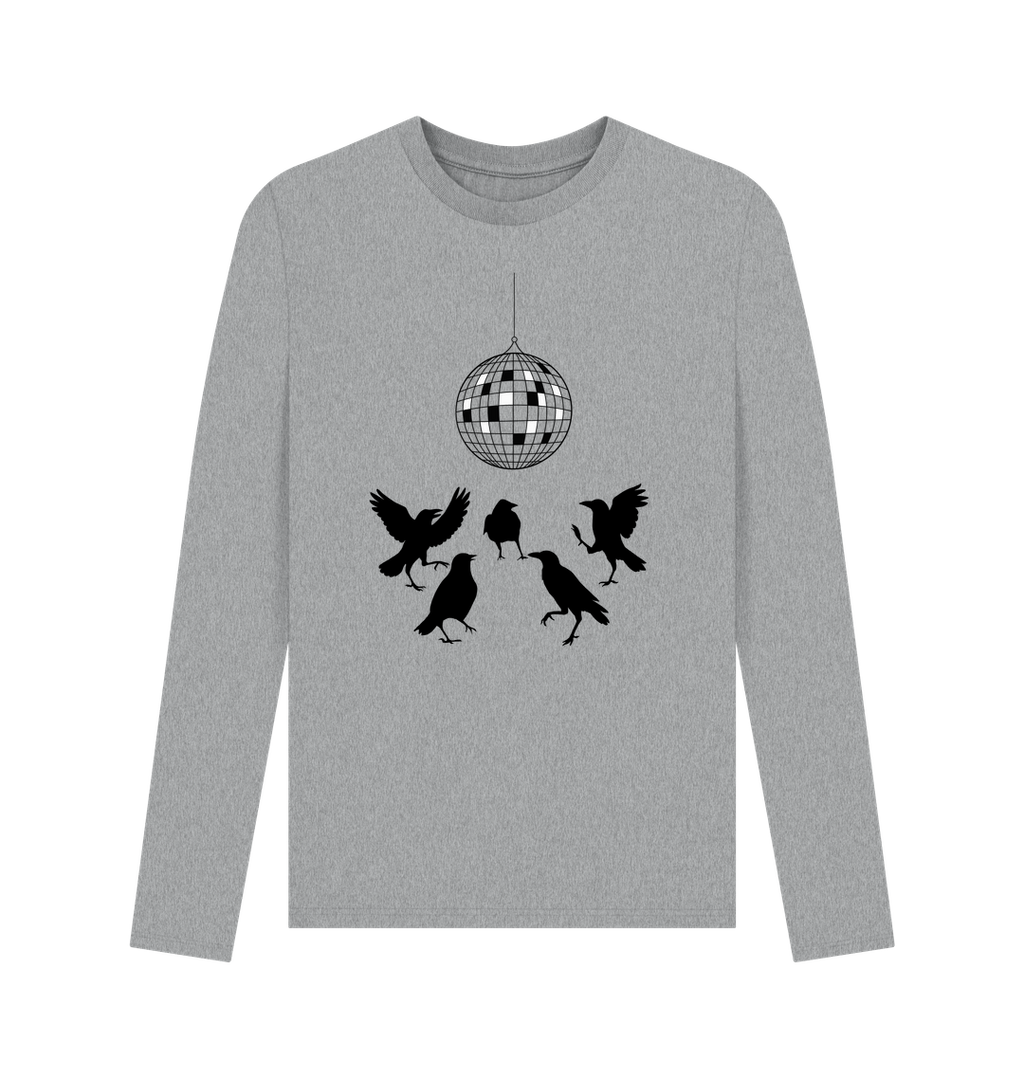Athletic Grey Printed Long Sleeve T Shirt