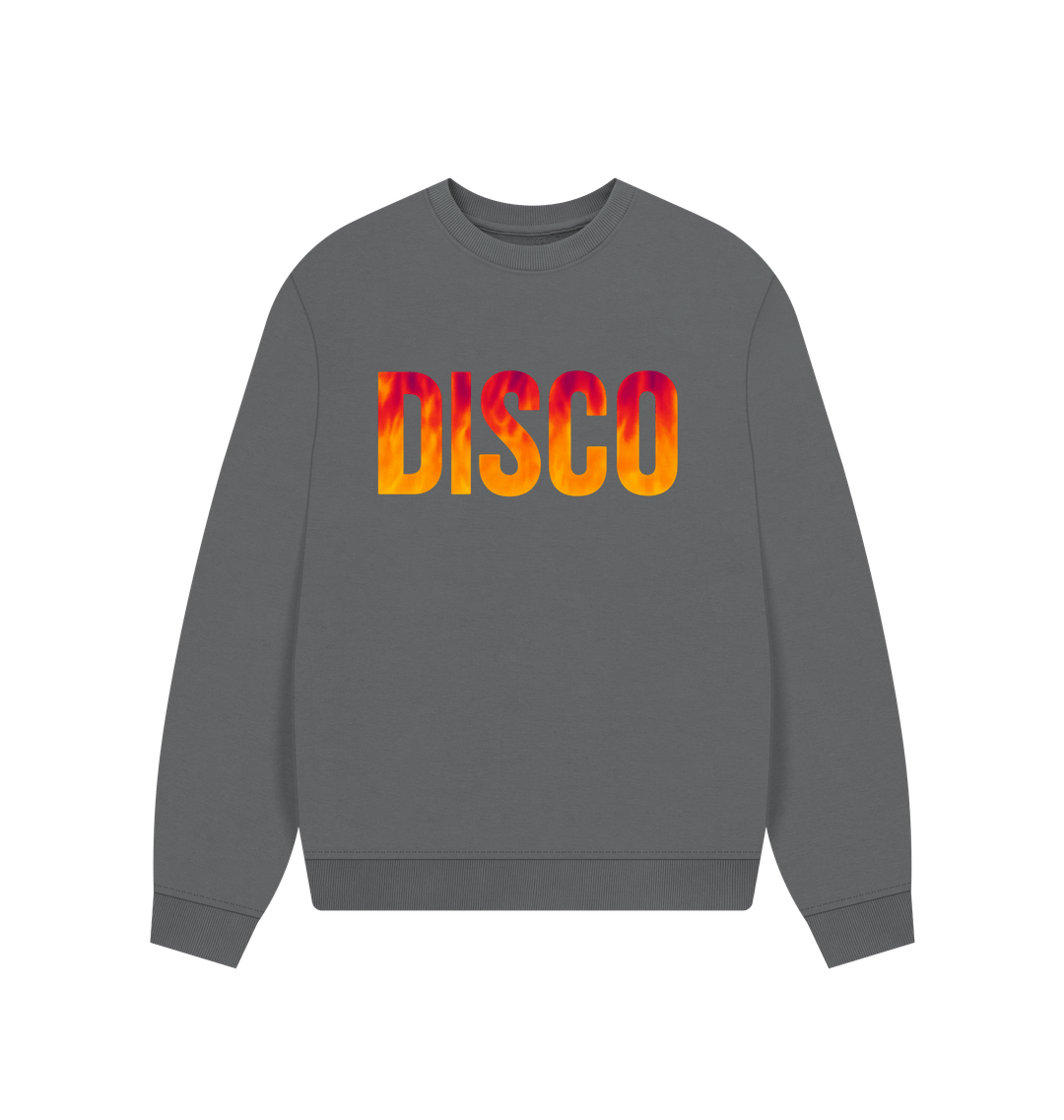 Slate Grey Printed Sweater