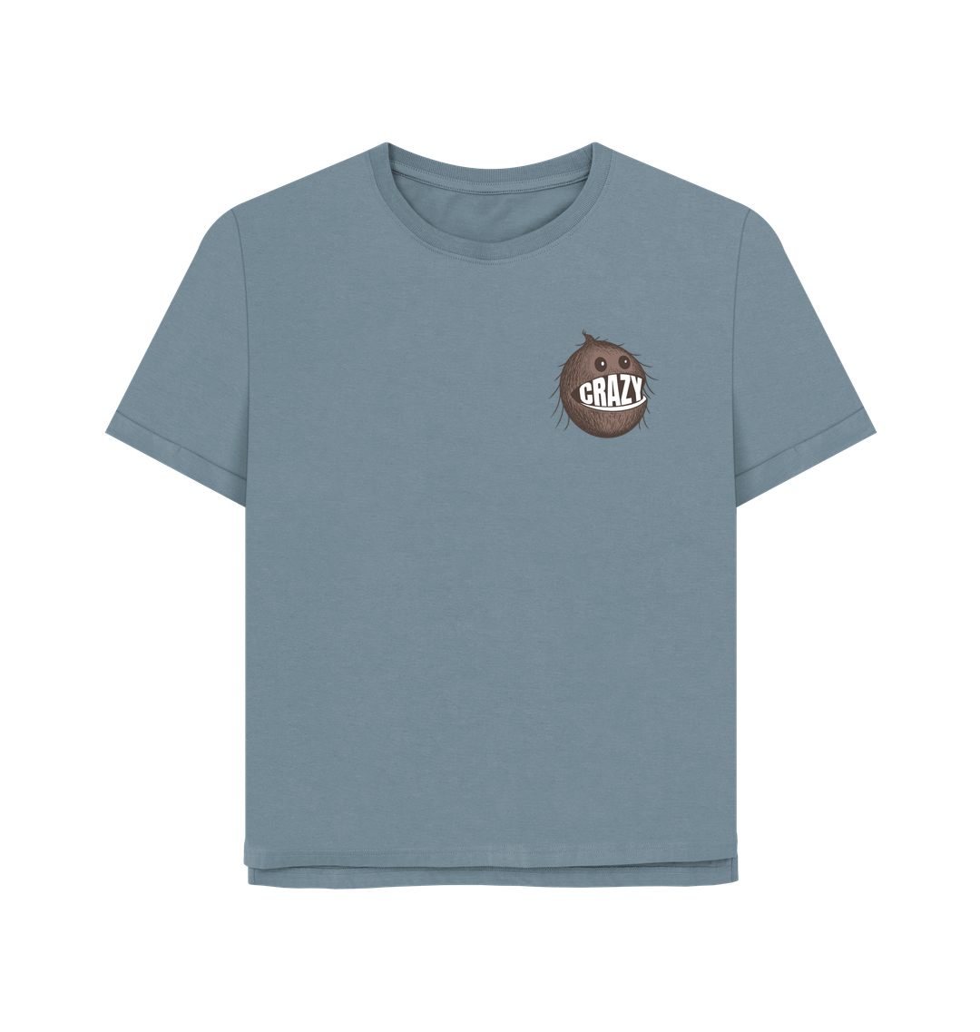Stone Blue Printed T-shirt