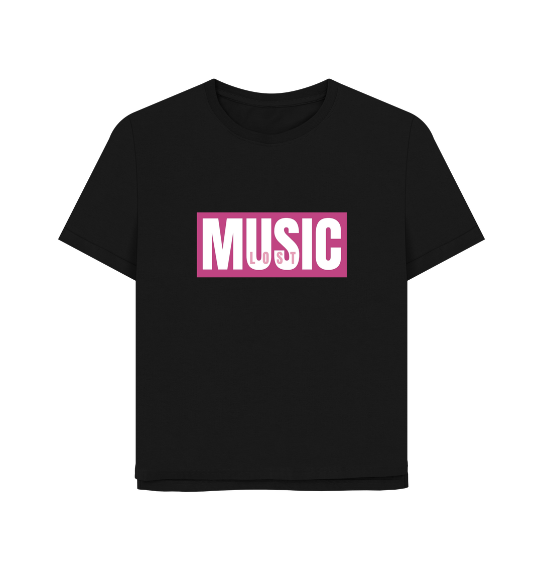 Black Printed T-shirt