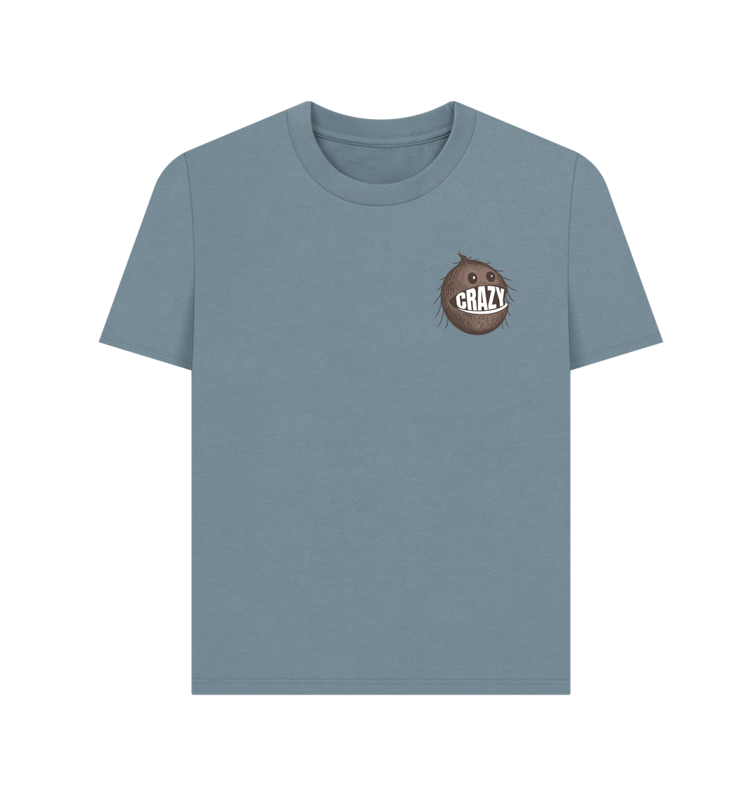 Stone Blue Printed T-shirt