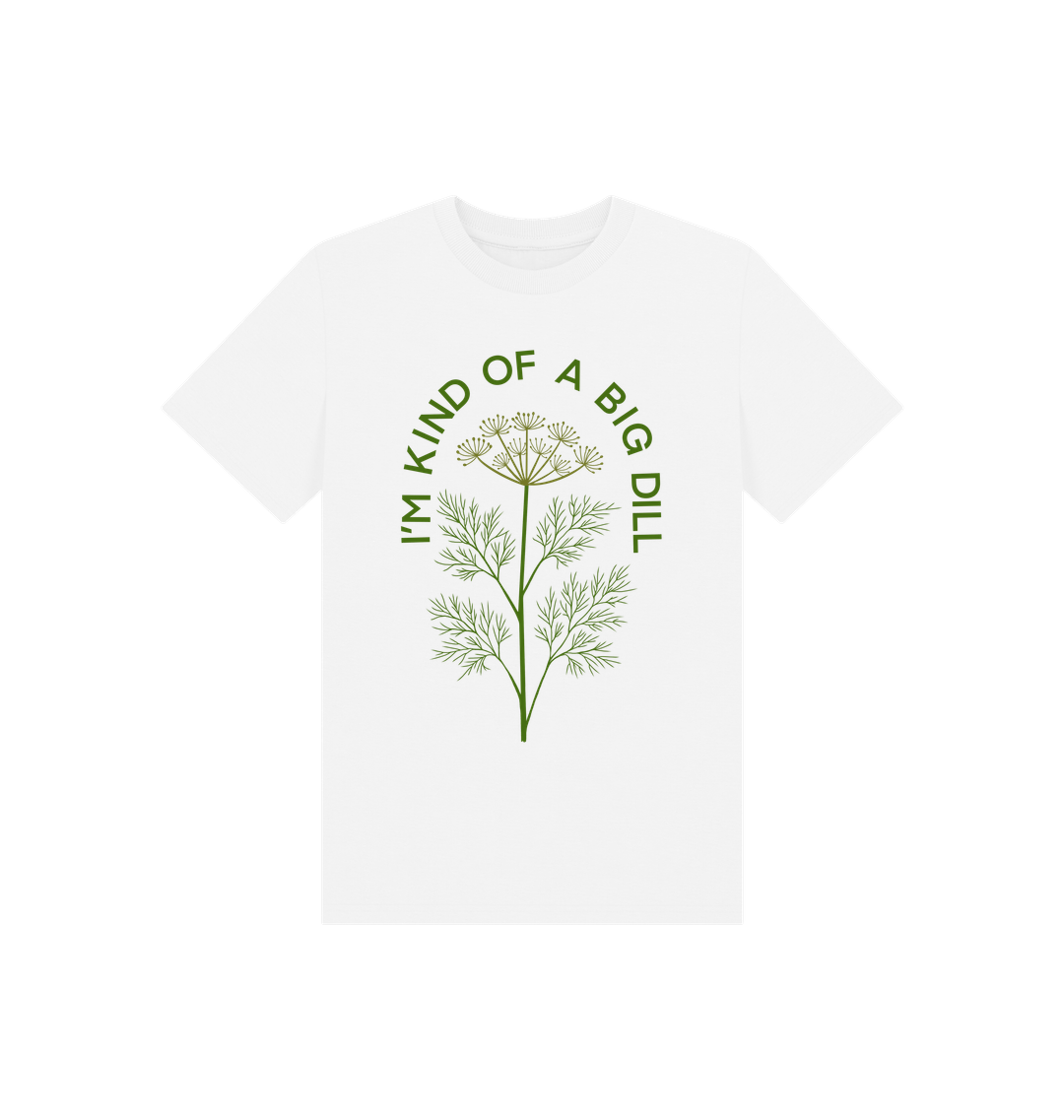 White Printed Kids T-Shirt Front
