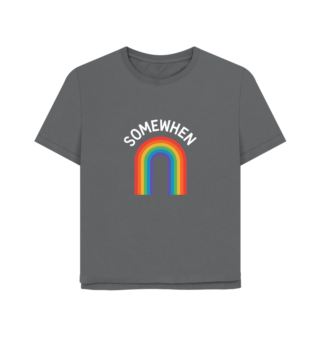 Slate Grey Printed T-shirt