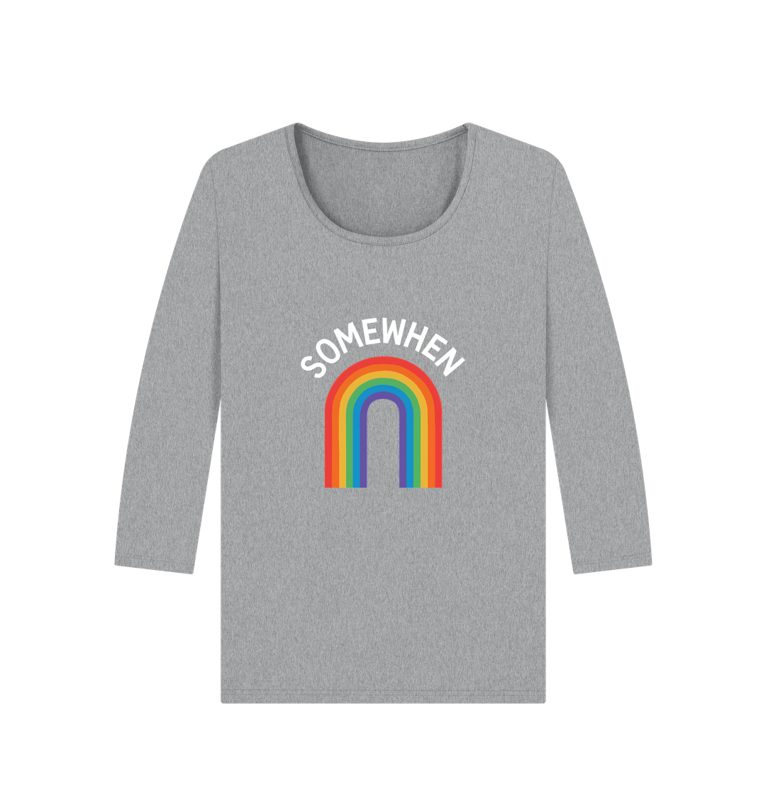 Athletic Grey Printed Long Sleeve T Shirt