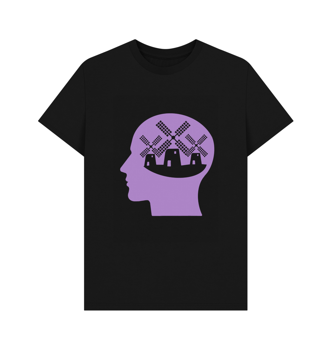 Black Printed T-shirt
