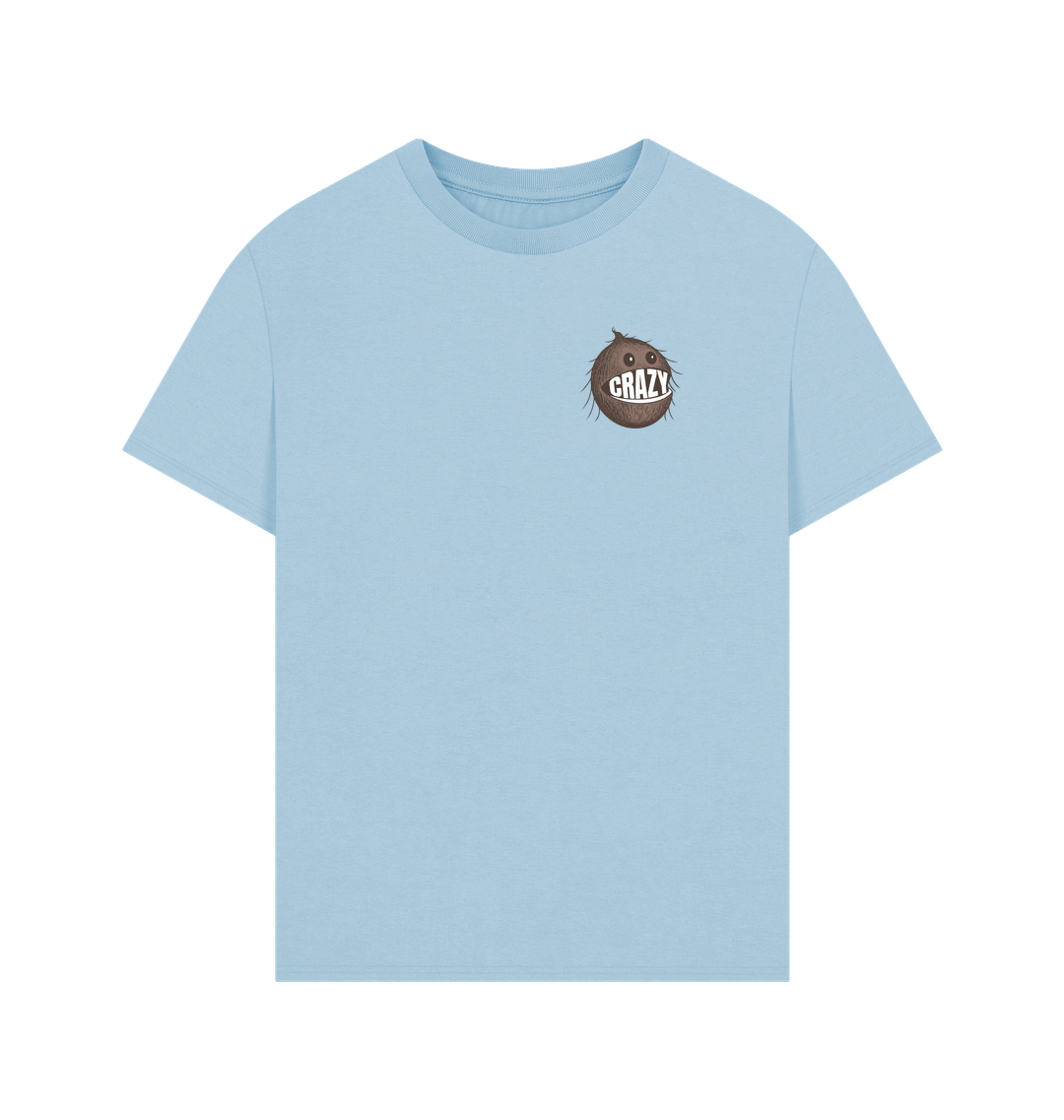 Milky Blue Printed T-shirt