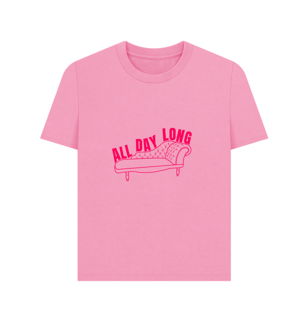 Rose Pink Printed T-shirt