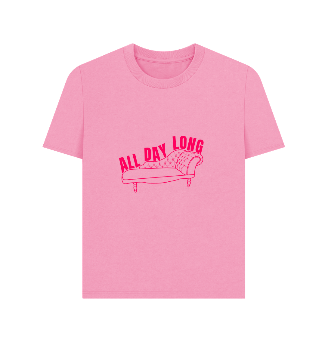 Rose Pink Printed T-shirt