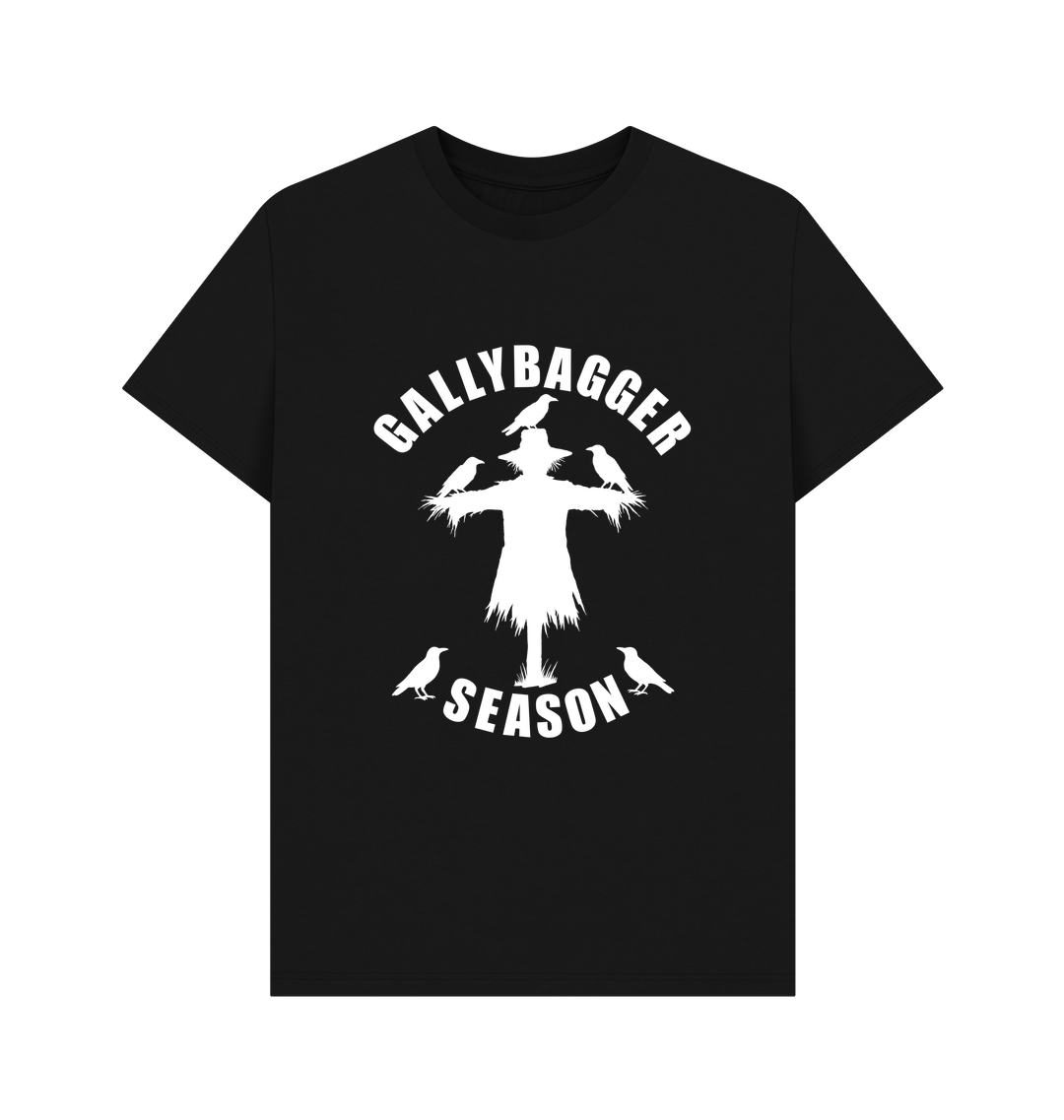 Black Printed T-shirt Front