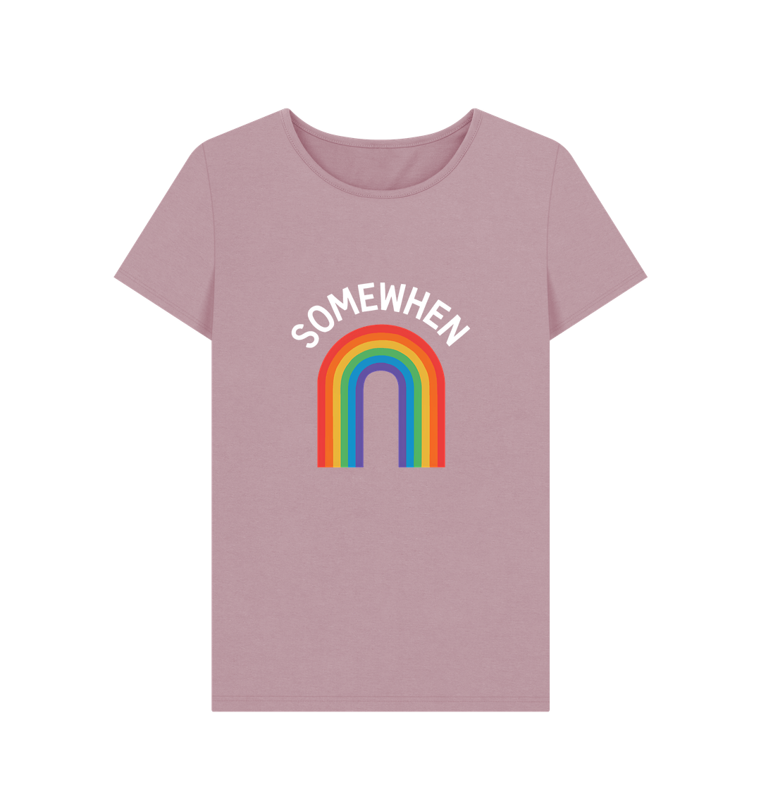 Mauve Printed T-shirt